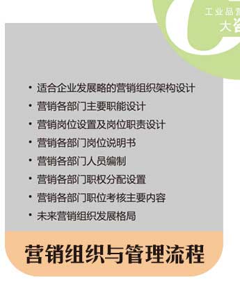 營(yíng)銷(xiāo)組織與管理流程
