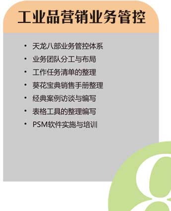 工業(yè)品營(yíng)銷(xiāo)業(yè)務(wù)管控